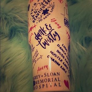 Grey’s anatomy 30 oz tumbler